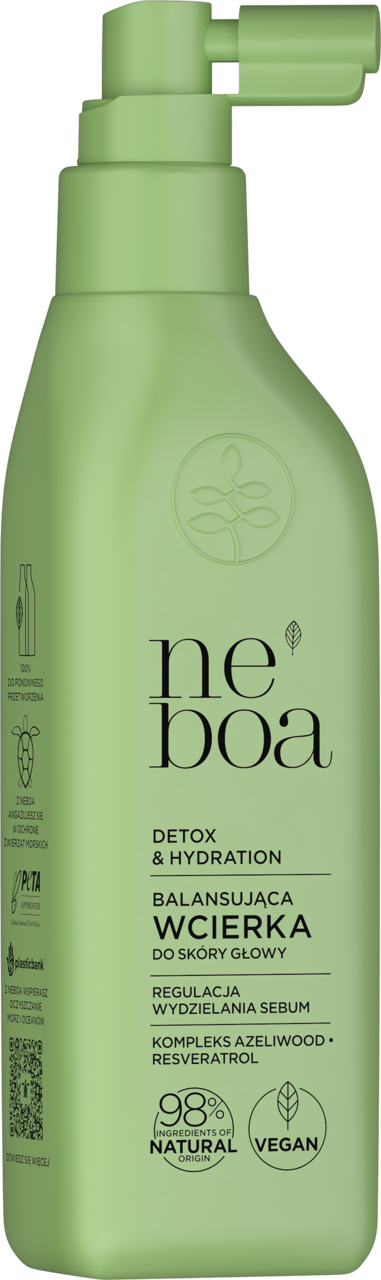 NEBOA Detox Hydration Wcierka Do Sk ry G owy Balansuj ca 