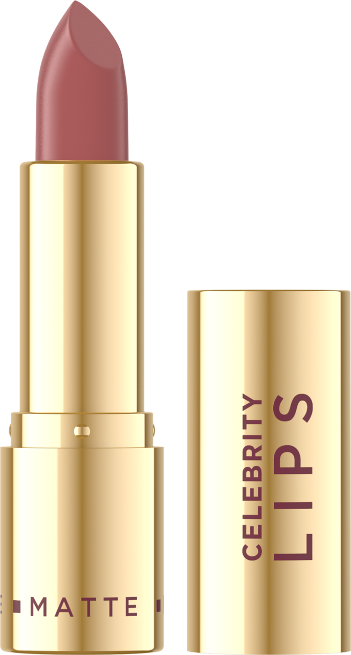 EVELINE COSMETICS, Celebrity Lips Matte, pomadka do ust, matowa, nr 516 Sienna, 4,1 g