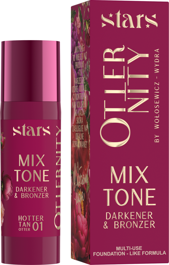 STARS, Otternity, mixer do podkładu, nr 01 Hotter Tan Otter, 20 g