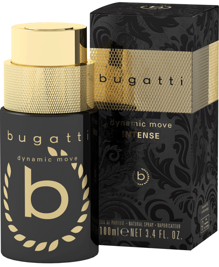 Bugatti, Dynamic Move Intense, woda perfumowana dla mężczyzn, 100 ml ...