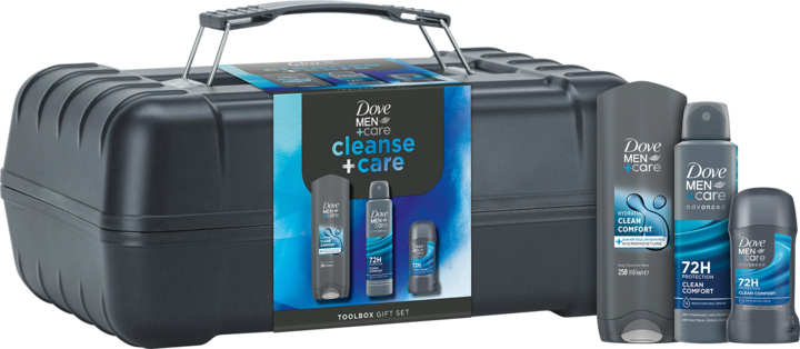 Dove Men Care Cleanse And Care Bodywash And Bodyspray XL Duo Gift Set 2 Pack