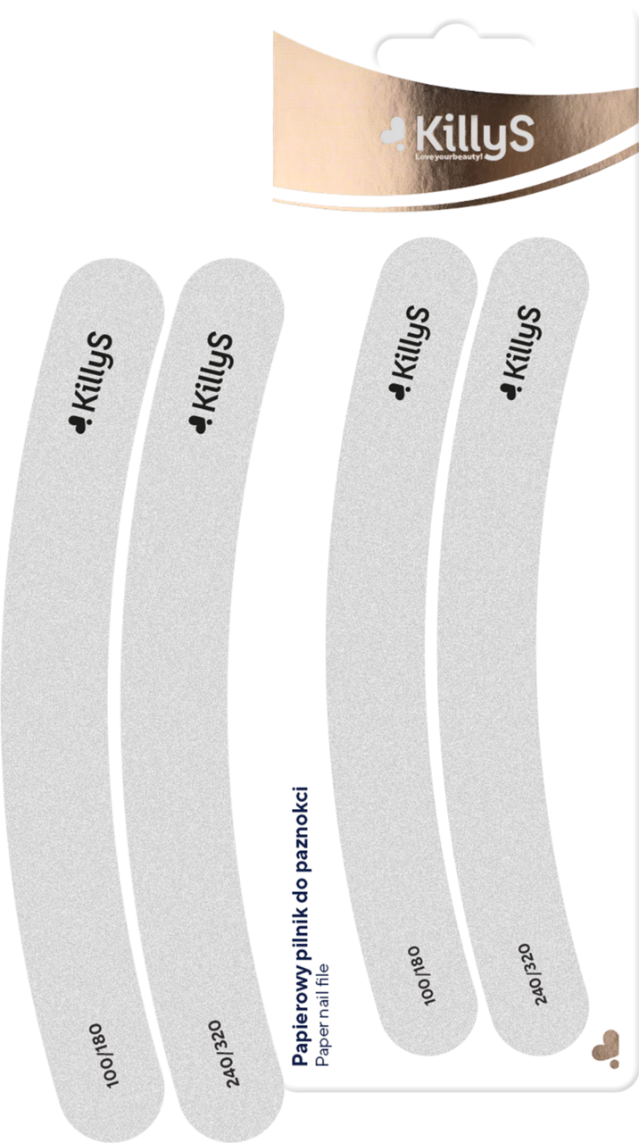 KILLYS, Salon Results, pilnik do paznokci, papierowy, 2 szt.