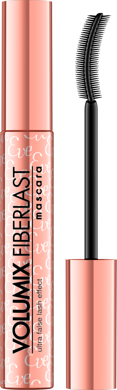 EVELINE COSMETICS, Volumix Fiberlast, tusz do rzęs, efekt sztucznych rzęs, 10 ml