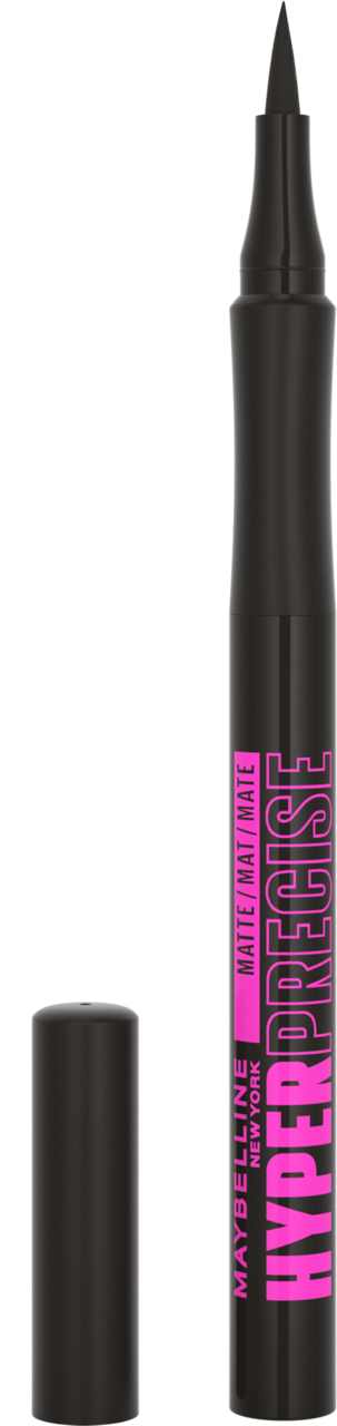 MAYBELLINE NEW YORK, Hyper Precise All Day, eyeliner w pisaku, matowy, nr 701 Matte Black, 1 ml