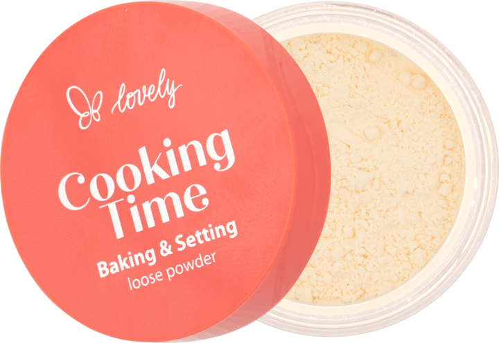LOVELY, Cooking Time, puder do twarzy, sypki, do bakingu, Transparentny, 6 g