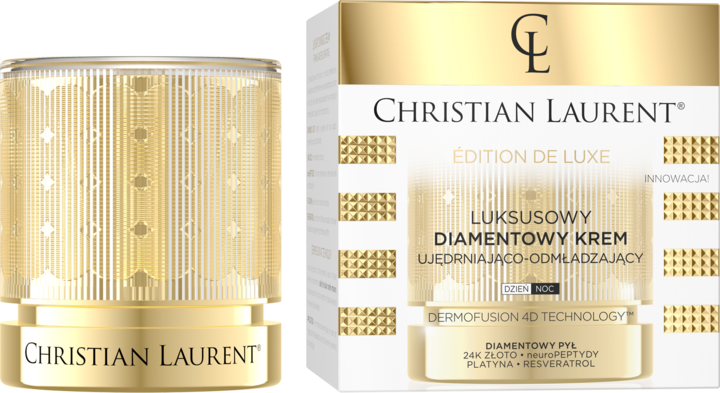 CHRISTIAN LAURENT, Édition De Luxe, krem do twarzy, diamentowy, na dzień i na noc, 50 ml