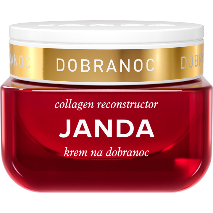 JANDA, Collagen Reconstructor, krem do twarzy, ujędrniający, Naturalny Kolagen, na noc, 50 ml