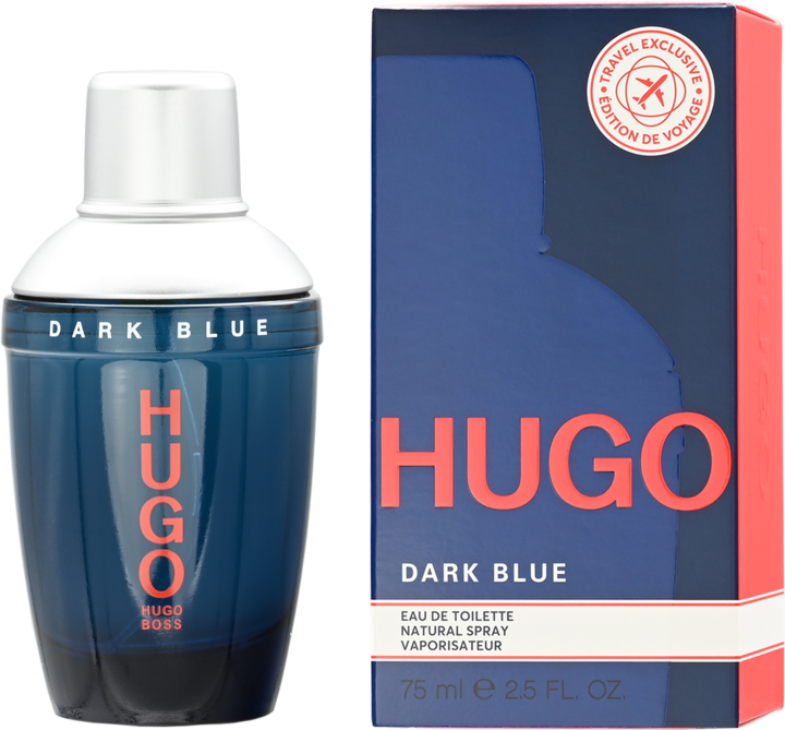 HUGO BOSS, Dark Blue, woda toaletowa dla mężczyzn, 75 ml