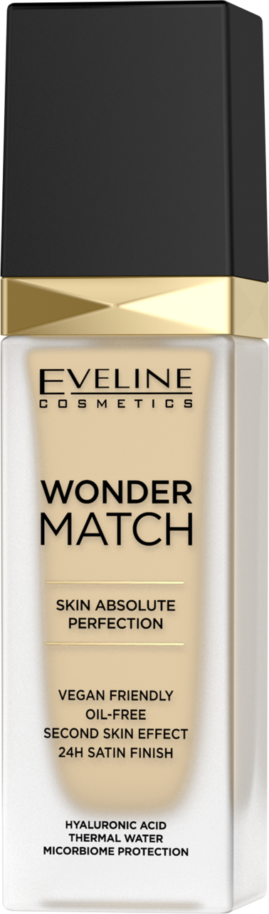 EVELINE COSMETICS, Wonder Match, podkład do twarzy, nr 05 Light Porcellain, 30 ml