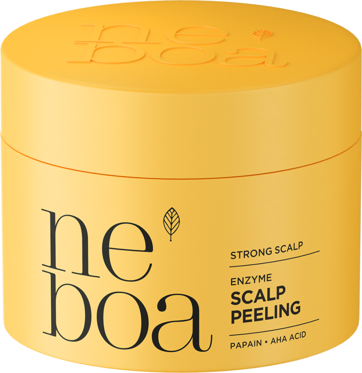 NEBOA, Strong Scalp, peeling do skóry głowy, enzymatyczny, naturalny, oczyszczenie i regeneracja, 150 ml