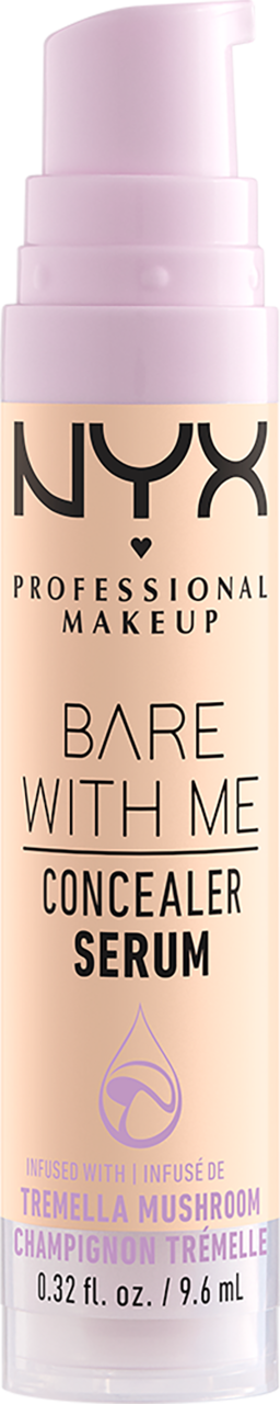 NYX PROFESSIONAL MAKEUP, Bare With Me, korektor-serum do twarzy, nr 01 Fair, 9,6 ml