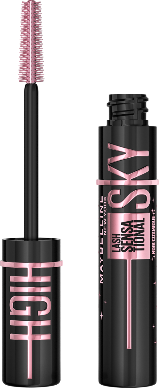 MAYBELLINE NEW YORK, Lash Sensational Sky High, tusz do rzęs, wydłużający, Cosmic Black, 7,2 ml