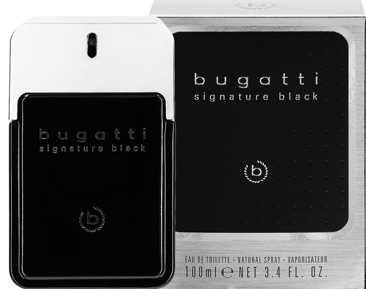 BUGATTI, Signature  Black, woda toaletowa dla mężczyzn, 100 ml