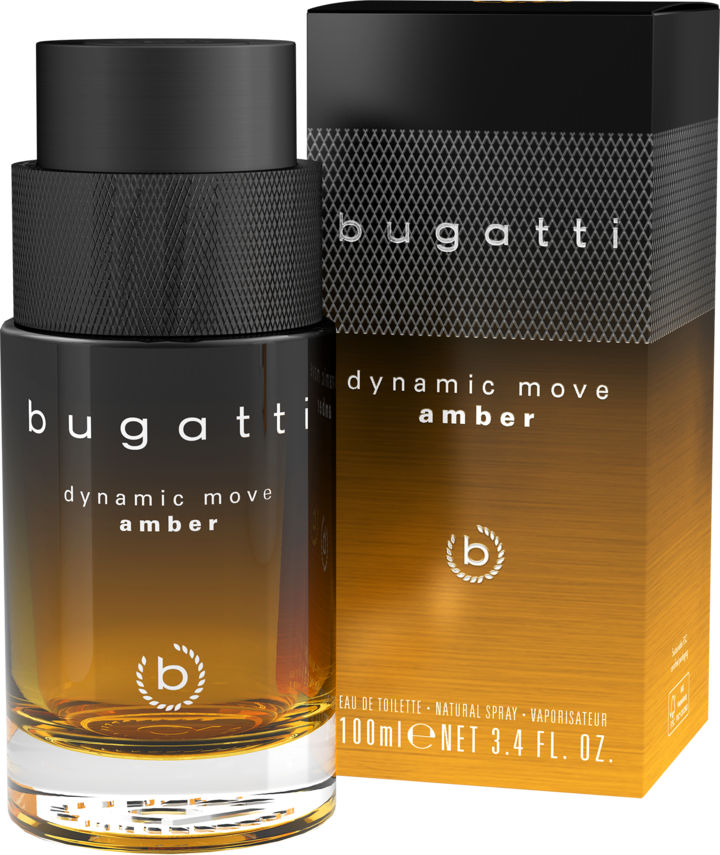 bugatti, Dynamic Move Amber, woda toaletowa dla mężczyzn, 100 ml