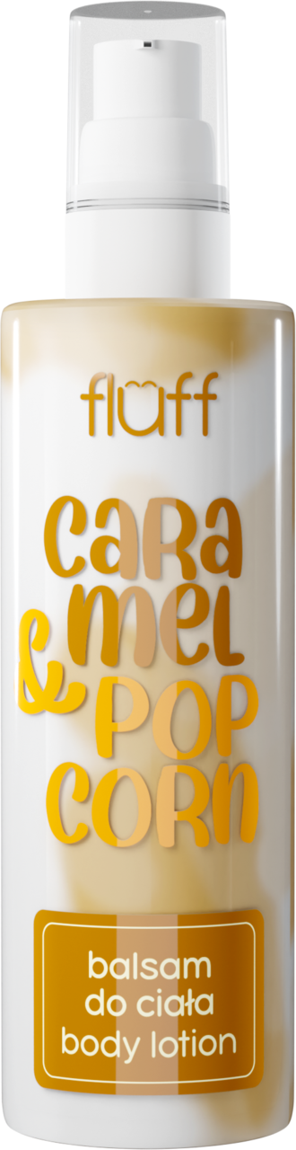 FLUFF, , balsam do ciała, Caramel & Popcorn, 160 ml | Drogeria Rossmann.pl