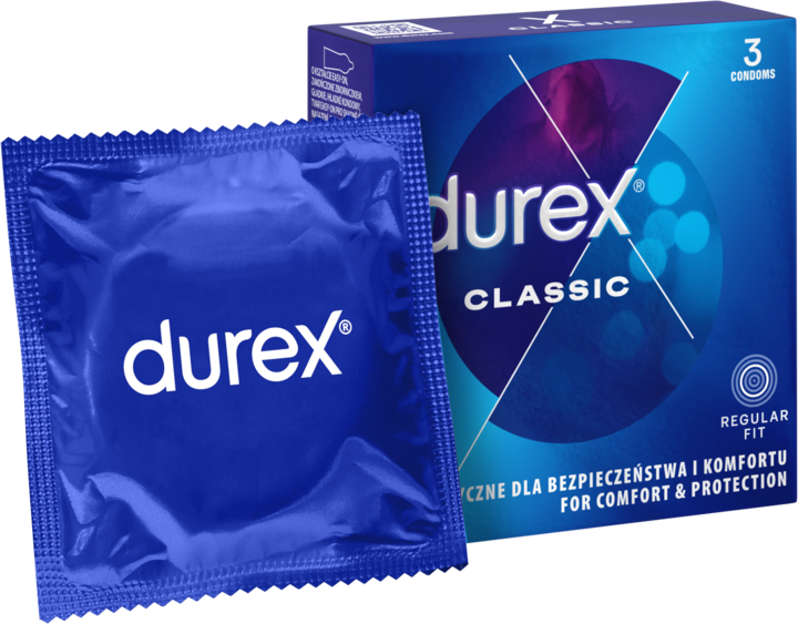 DUREX, Classic , prezerwatywy, 3 szt. | Drogeria Rossmann.pl