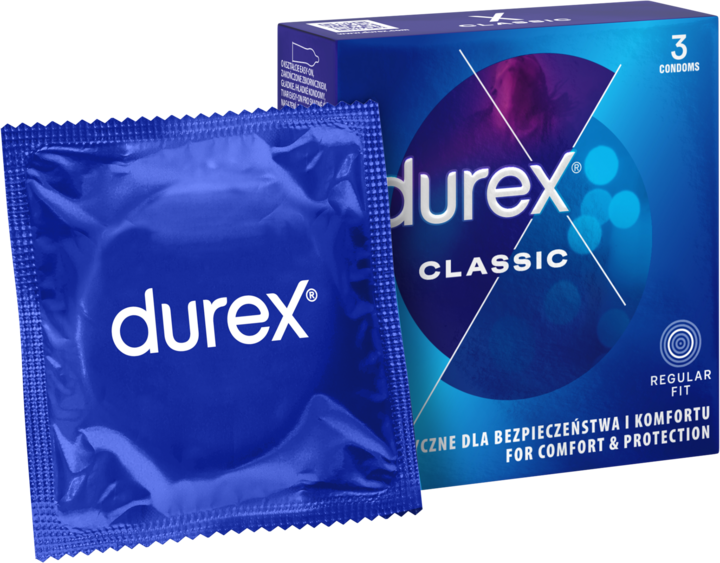 DUREX, Classic , prezerwatywy, 3 szt. | Drogeria Rossmann.pl