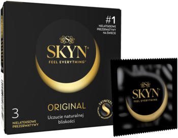 SKYN Original  ,prezerwatywy, nielateksowe,kompozycja-2