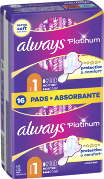 ALWAYS Platinum  ,podpaski higieniczne, ze skrzydełkami, Normal,kompozycja-2