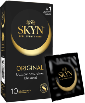 SKYN Original  ,prezerwatywy, ultracienkie nielateksowe,kompozycja-2