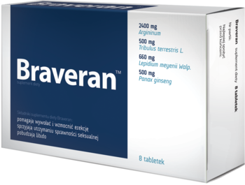 BRAVERAN ,tabletki, suplement diety,kompozycja-2
