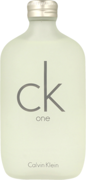 Calvin Klein One cytrusowo-aromatyczna woda toaletowa unisex w jasnej, matowej butelce.