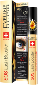 EVELINE COSMETICS SOS Lash Booster ,serum do rzęs, multifunkcyjne, 5w1,kompozycja-2