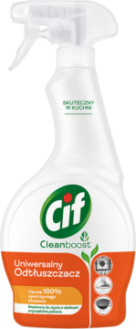 CIF Cleanboost ,uniwersalny odtłuszczacz,przód