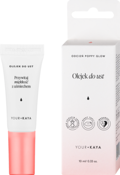 YOUR KAYA ,olejek do ust, Poppy Glow,kompozycja-2