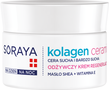 SORAYA Kolagen Ceramidy,krem do twarzy, odżywczy, regenerujący, dzień/noc,kompozycja-2