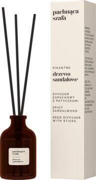 PACHNĄCA SZAFA ,patyczki zapachowe, Pikantne Drzewo Sandałowe,kompozycja-2