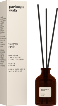 PACHNĄCA SZAFA ,patyczki zapachowe, Czarny Cedr,kompozycja-2