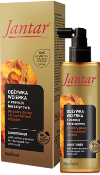 FARMONA JANTAR ,odżywka-wcierka do skóry głowy, regenerująca, z esencją bursztynową,kompozycja-2