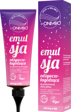 HAIR IN BALANCE BY ONLYBIO ,emulsja do włosów, odżywczo-łagodząca,kompozycja-2