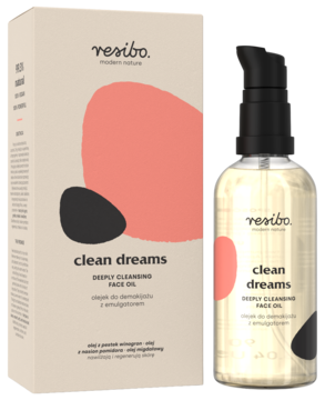 RESIBO Clean Dreams ,olejek do demakijażu z emulgatorem,kompozycja-2