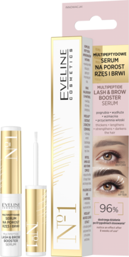 EVELINE COSMETICS N°1 ,serum do rzęs i brwi, na porost, multipeptydowe,kompozycja-2