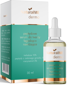 NATURALME Dermo ,serum do twarzy, peptydowe, łagodzące-nawilżające,kompozycja-2