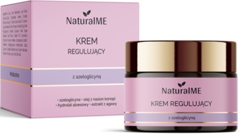 NATURALME ,krem do twarzy, regulujący,  z azeloglicyną,kompozycja-2