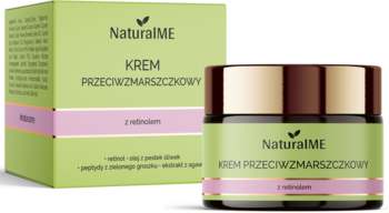 NATURALME ,krem do twarzy, przeciwzmarszczkowy, z retinolem,kompozycja-2