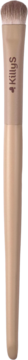 Beżowy pędzel KillyS Nude Matte do rozcierania cieni, z miękkim włosiem i matowym uchwytem, widok z przodu.