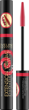 EVELINE COSMETICS Extension Volume ,tusz do rzęs, efekt sztucznych rzęs, zwiększający objętość rzęs,kompozycja-2
