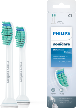 PHILIPS Sonicare ProResults C1,końcówki wymienne do szczoteczki sonicznej, hx6012/07,kompozycja-2