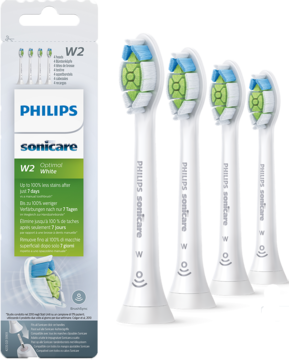 PHILIPS Sonicare ,końcówki wymienne do szczoteczki sonicznej, hx6064/10, Białe,kompozycja-2