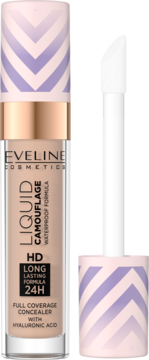 EVELINE COSMETICS Liquid Camouflage ,korektor, nr 06 Medium Beige,kompozycja-2