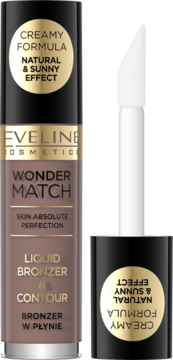 EVELINE COSMETICS Wonder Match ,bronzer w płynie, nr 01,kompozycja-2