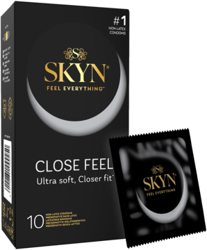 SKYN ,prezerwatywy Close Feel,kompozycja-2
