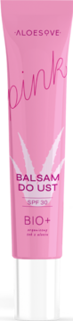 ALOESOVE Pink ,balsam do ust, ochronny, SPF30,kompozycja-2