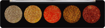 PROFUSION COSMETICS Topaz Gems ,paleta cieni do powiek,kompozycja-2