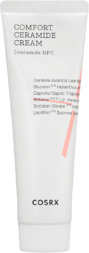 Krem COSRX Comfort Ceramide NP w białej tubce, widok z przodu. Idealny do skóry wrażliwej.