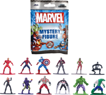 JADA Marvel ,figurka kolekcjonerska w saszetce, 3+, różne rodzaje,kompozycja-2